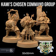 Kami Chosen Command Group Miniatures - Mini Megastore