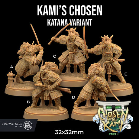 Kami Chosen Miniatures - Katana - Mini Megastore