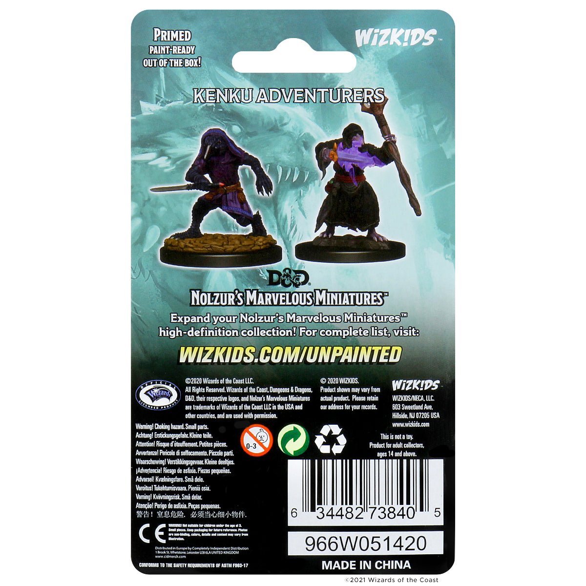 Kenku Adventurers: Nolzurs Marvelous Miniatures Wave 10 - Mini Megastore