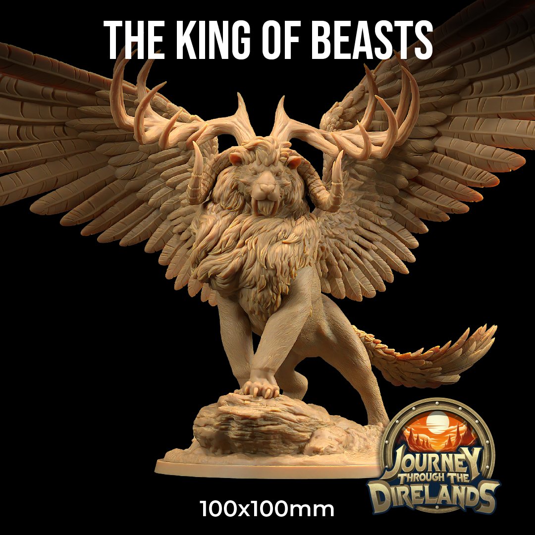 King of the Beasts - Chimera Miniature - Mini Megastore