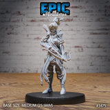 Knight Lady Joan - Female Human Fighter / Paladin Miniature - Mini Megastore