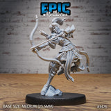 Knight Lady Joan - Female Human Fighter / Paladin Miniature - Mini Megastore