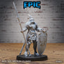 Knight Sir Tristan - Human Knight / Paladin Miniature - Mini Megastore