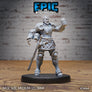 Knight Sir Tristan - Human Knight / Paladin Miniature - Mini Megastore