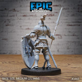 Knight Sir Tristan - Human Knight / Paladin Miniature - Mini Megastore