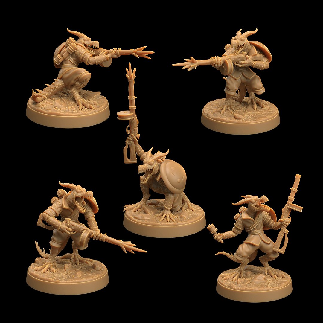 Kobold Gun Troops Miniatures - Mini Megastore