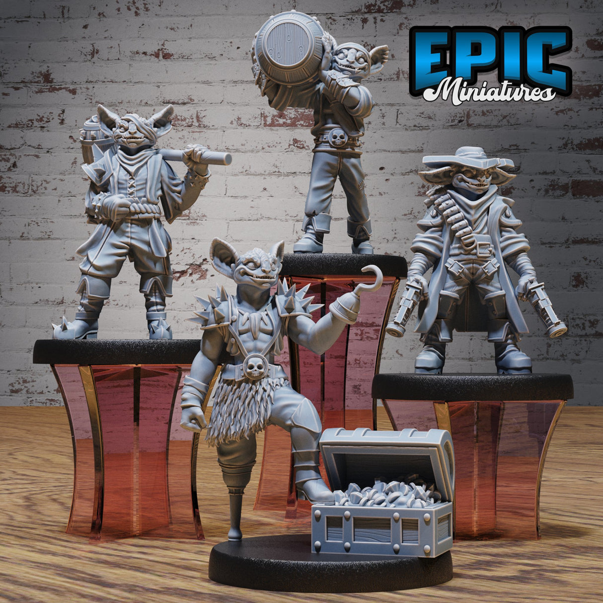 Kobold Pirate Miniatures - Mini Megastore