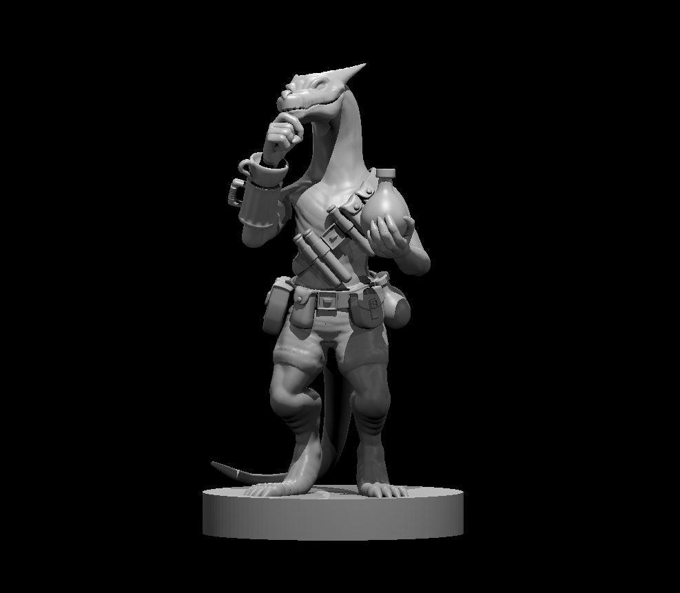 Kobold Tinkerer Miniature - Mini Megastore