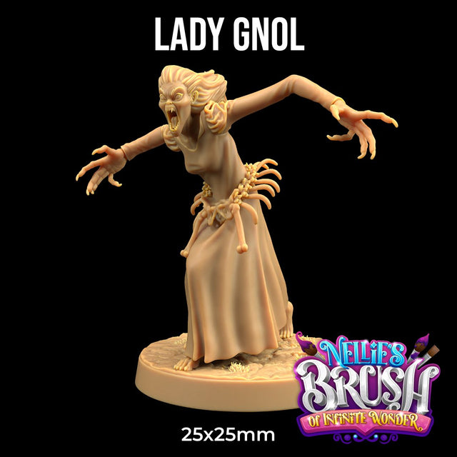 Lady Gnoll - Zombie / Hag miniature - Mini Megastore