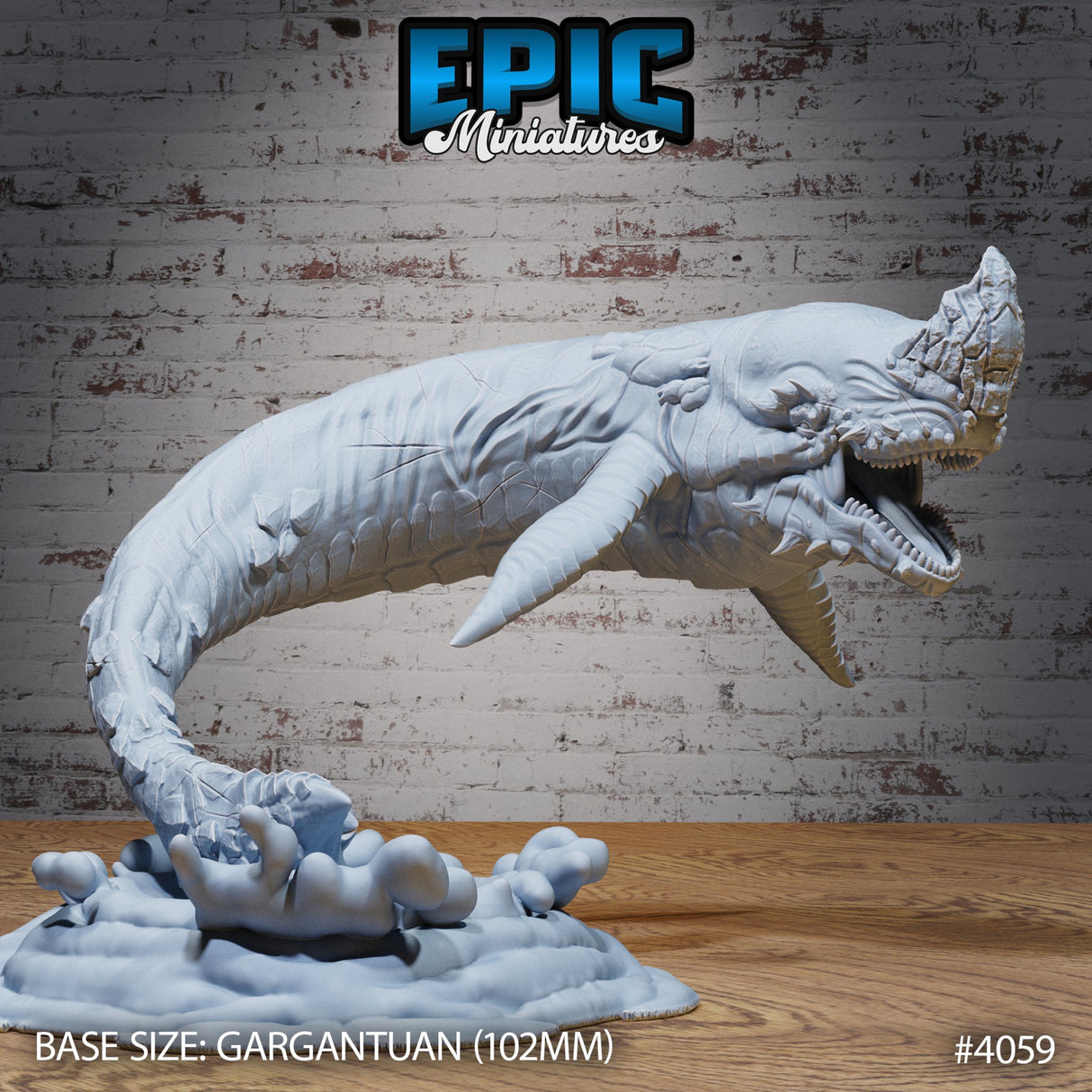 Lava Whale Miniature - Mini Megastore