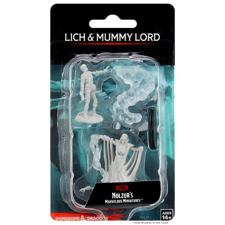 Lich & Mummy Lord: Nolzurs Marvelous Miniatures Wave 11 - Mini Megastore