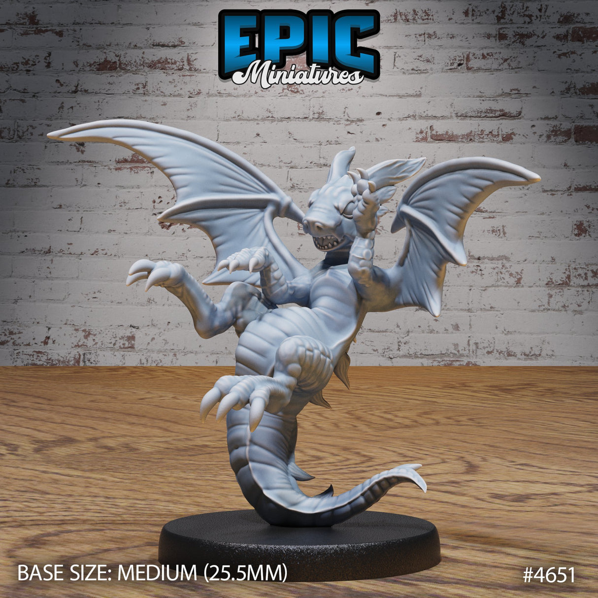 Light Dragon Wyrmling Miniatures - Mini Megastore