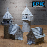 Lighthouse and houses - Mini Megastore