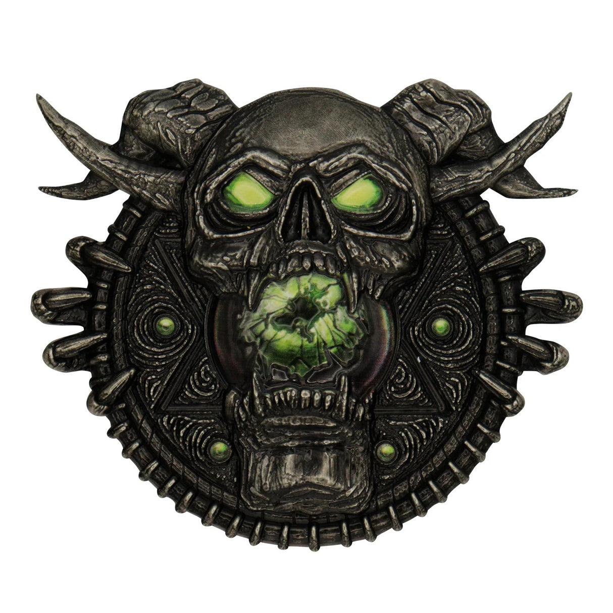 Limited Edition Talisman of Ultimate Evil Medallion and Art Card - Mini Megastore