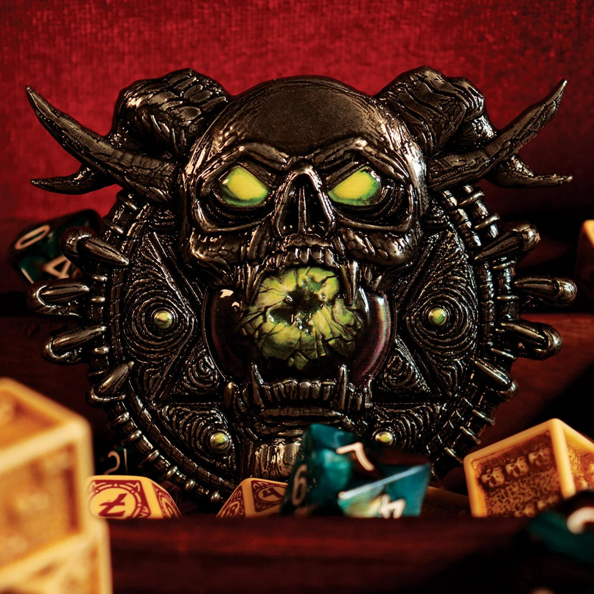 Limited Edition Talisman of Ultimate Evil Medallion and Art Card - Mini Megastore