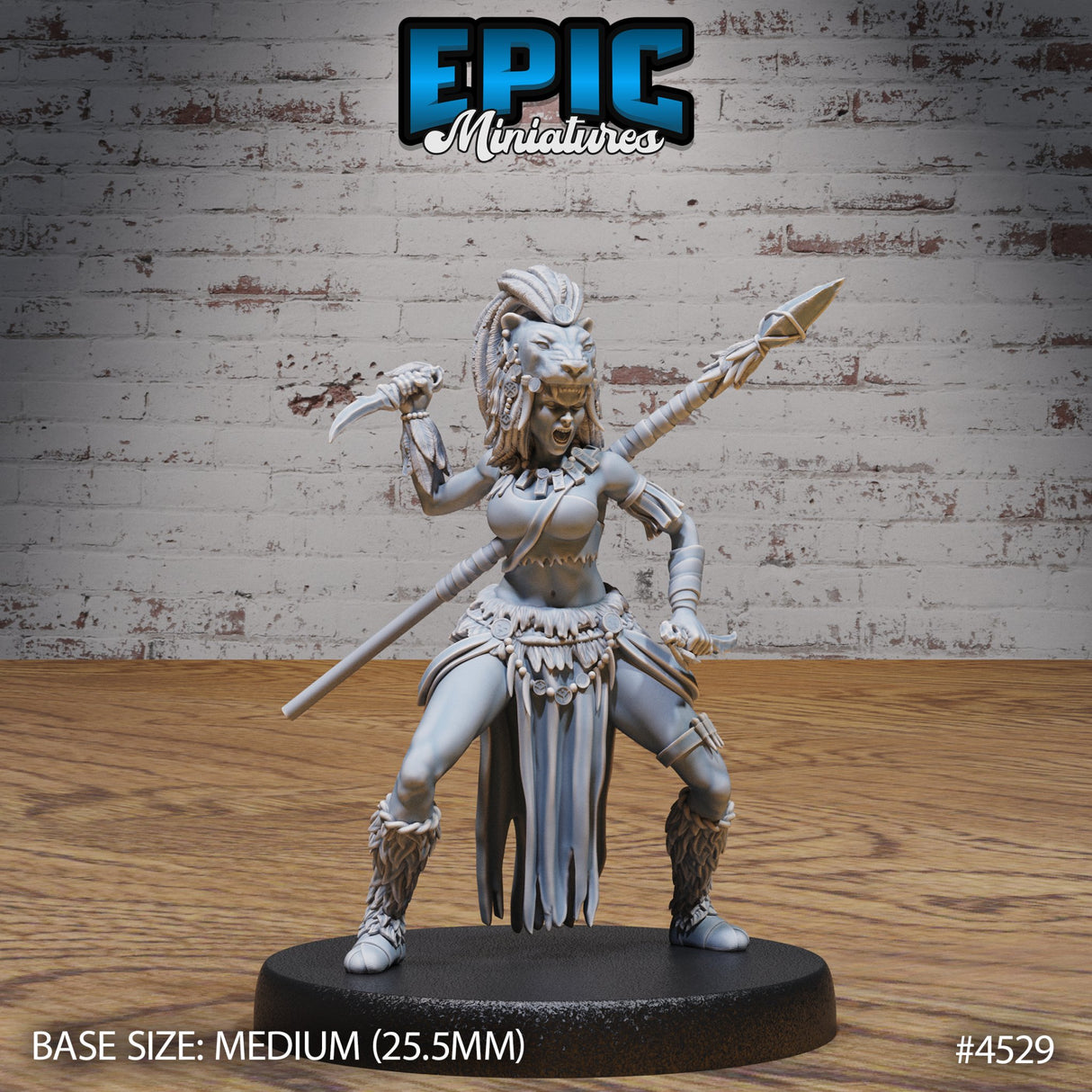 Lion Huntress Miniatures - Mini Megastore