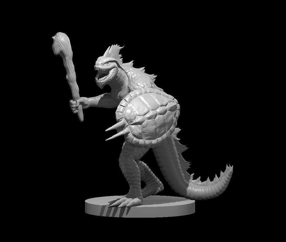 Lizardfolk Miniature - Mini Megastore