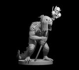 Lizardfolk Shaman Miniature - Mini Megastore