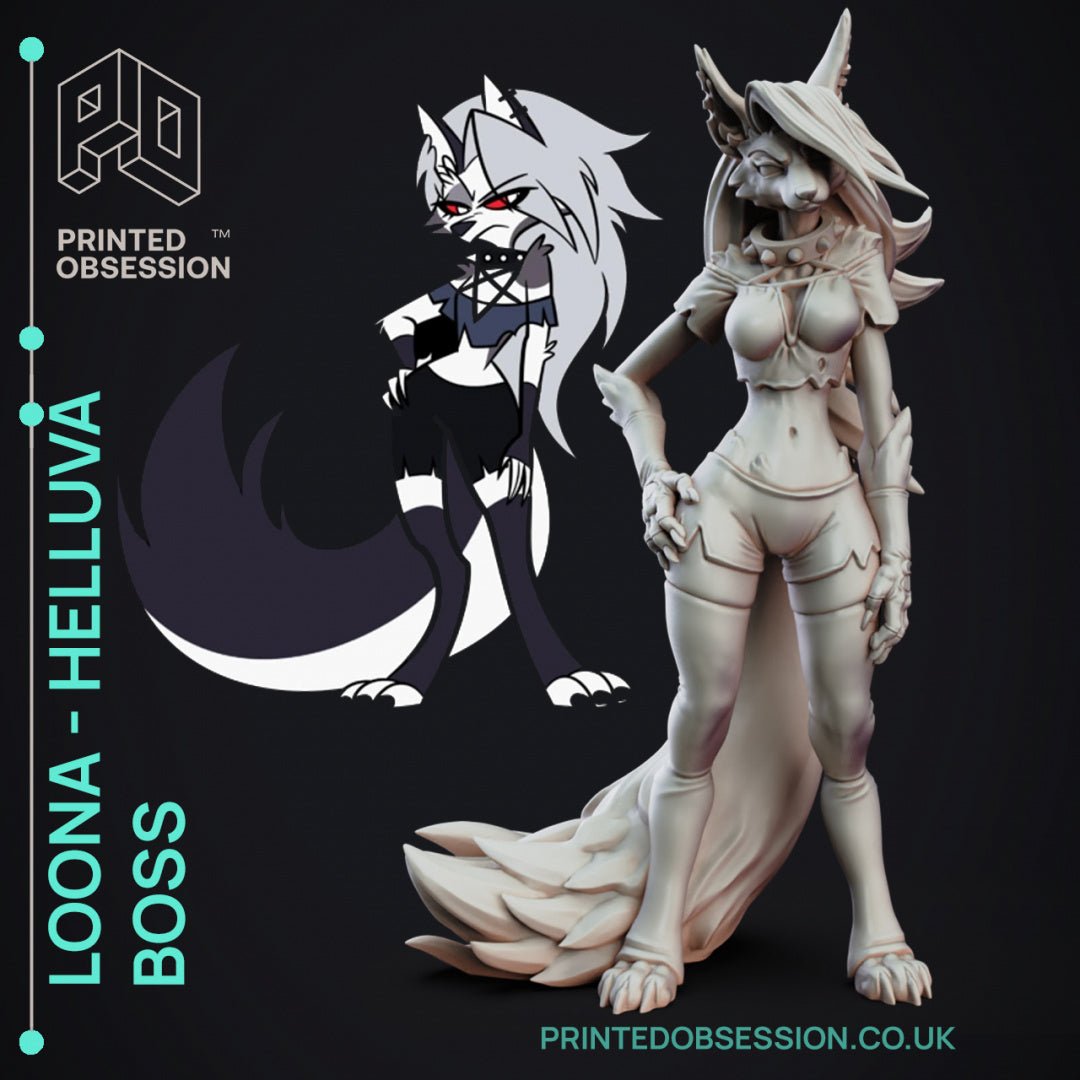 Loona - Helluva Boss Statue / Miniature - Mini Megastore