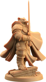 Lord Samson, Badger Knight / Paladin Miniature - Mini Megastore