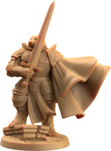 Lord Samson, Badger Knight / Paladin Miniature - Mini Megastore