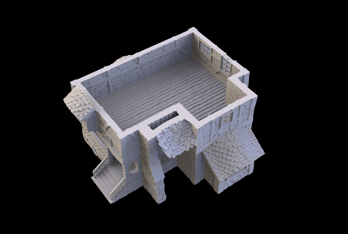 Mages Apothecary - 3D printed Multifloor house - Mini Megastore