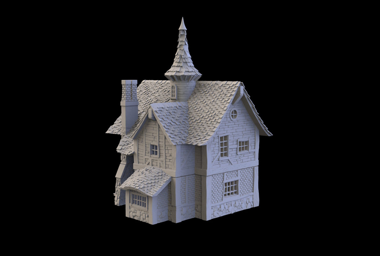 Mages Apothecary - 3D printed Multifloor house - Mini Megastore