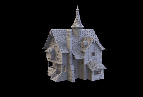 Mages Apothecary - 3D printed Multifloor house - Mini Megastore