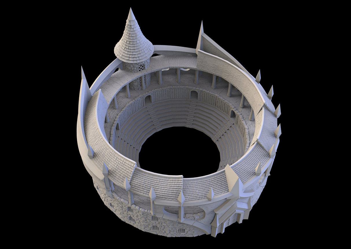 Mages Battleground - 3D printed massive arena - Mini Megastore