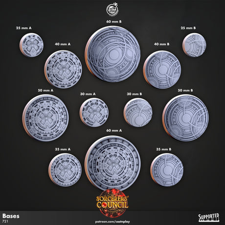 Magic Circle Style Bases - Mini Megastore