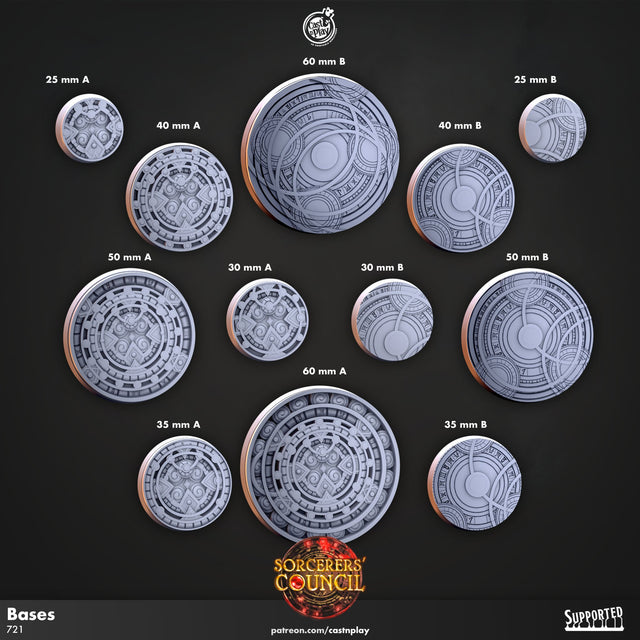 Magic Circle Style Bases - Mini Megastore