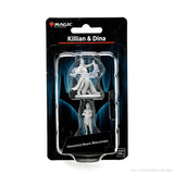 Magic: The Gathering Unpainted Miniatures: Killian & Dina - Mini Megastore