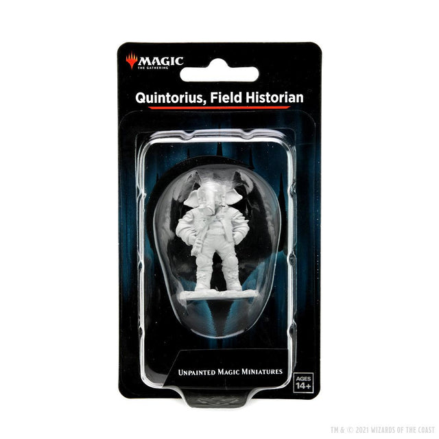 Magic: The Gathering Unpainted Miniatures: Quintorius, Field Historian - Mini Megastore