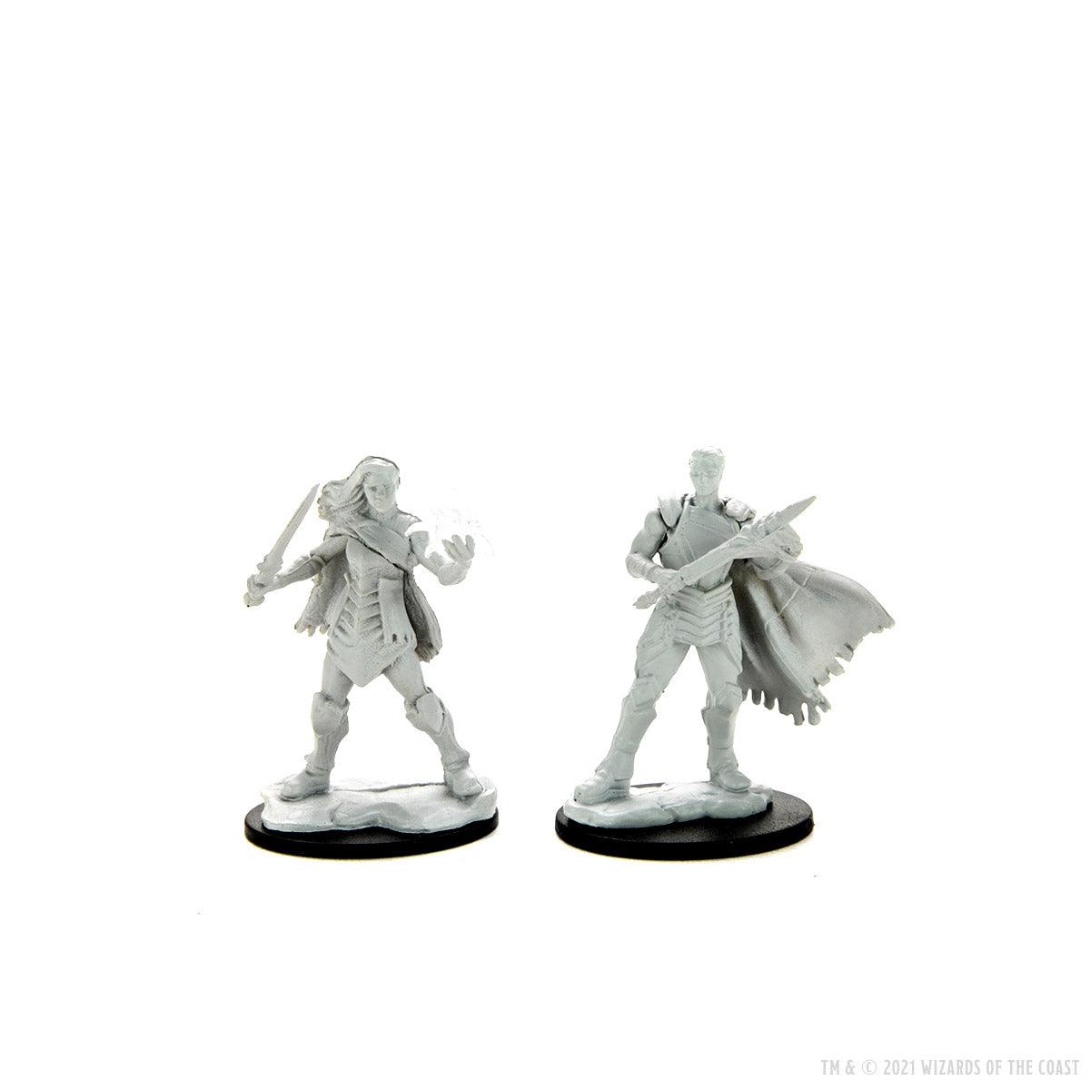 Magic: The Gathering Unpainted Miniatures: Rowan Kenrith & Will Kenrith - Mini Megastore