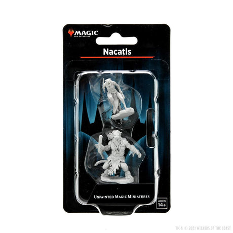 Magic: The Gathering Unpainted Miniatures: Wild Nacatls - Mini Megastore