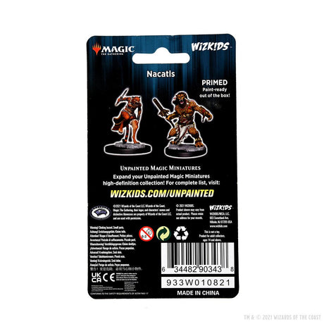 Magic: The Gathering Unpainted Miniatures: Wild Nacatls - Mini Megastore