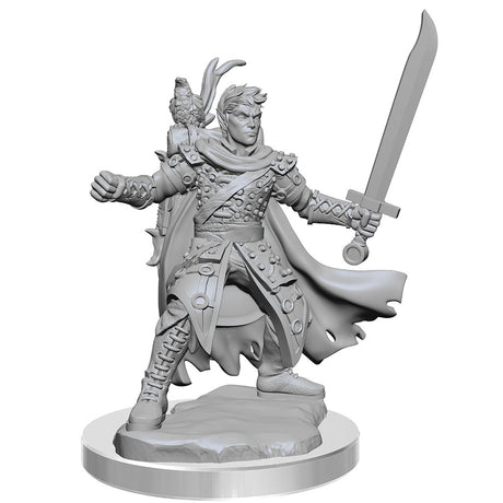 Male Half - Elf Ranger: D&D Frameworks Modular Miniature - Mini Megastore