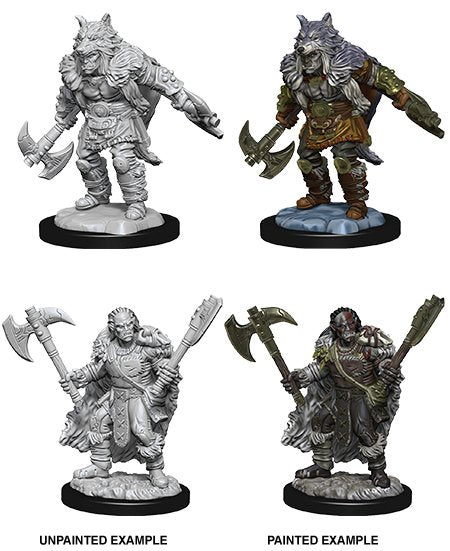 Male Half - Orc Barbarian: Nolzurs Marvelous Miniatures Wave 9 - Mini Megastore