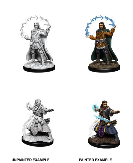 Male Human Wizard: Nolzurs Marvelous Miniatures - Mini Megastore