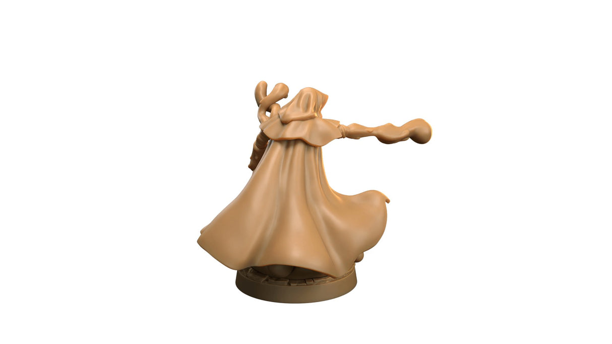 Male Plasmoid Wizard / Sorcerer Miniature - Mini Megastore