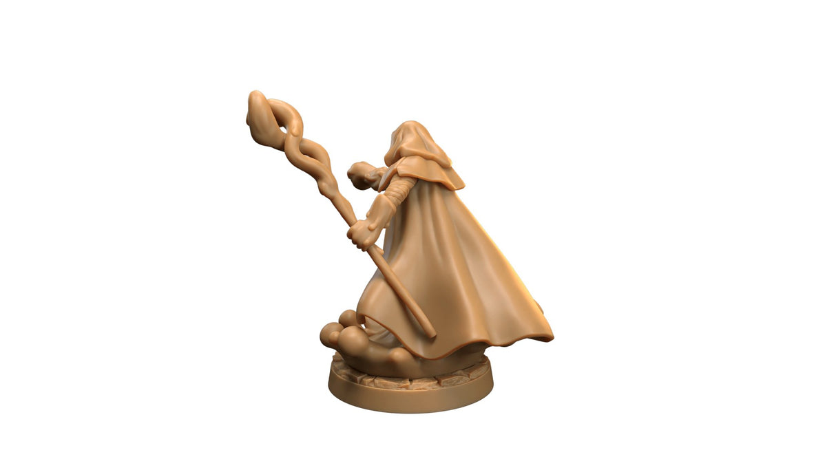 Male Plasmoid Wizard / Sorcerer Miniature - Mini Megastore