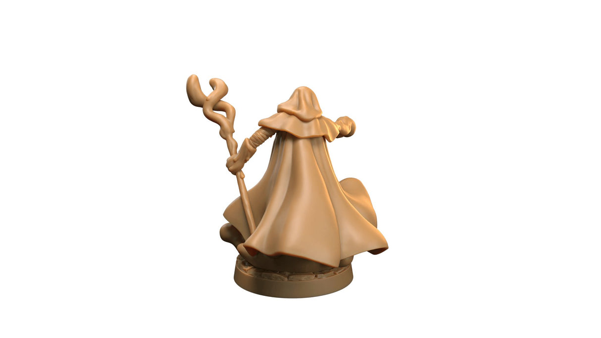 Male Plasmoid Wizard / Sorcerer Miniature - Mini Megastore