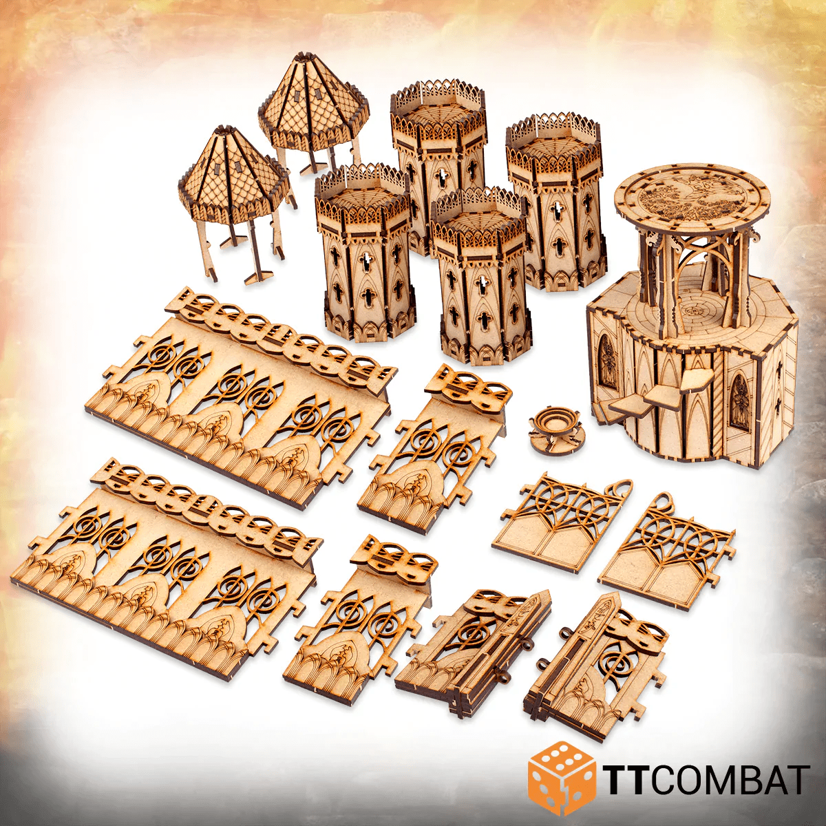 MDF Elven Castle kit - Mini Megastore