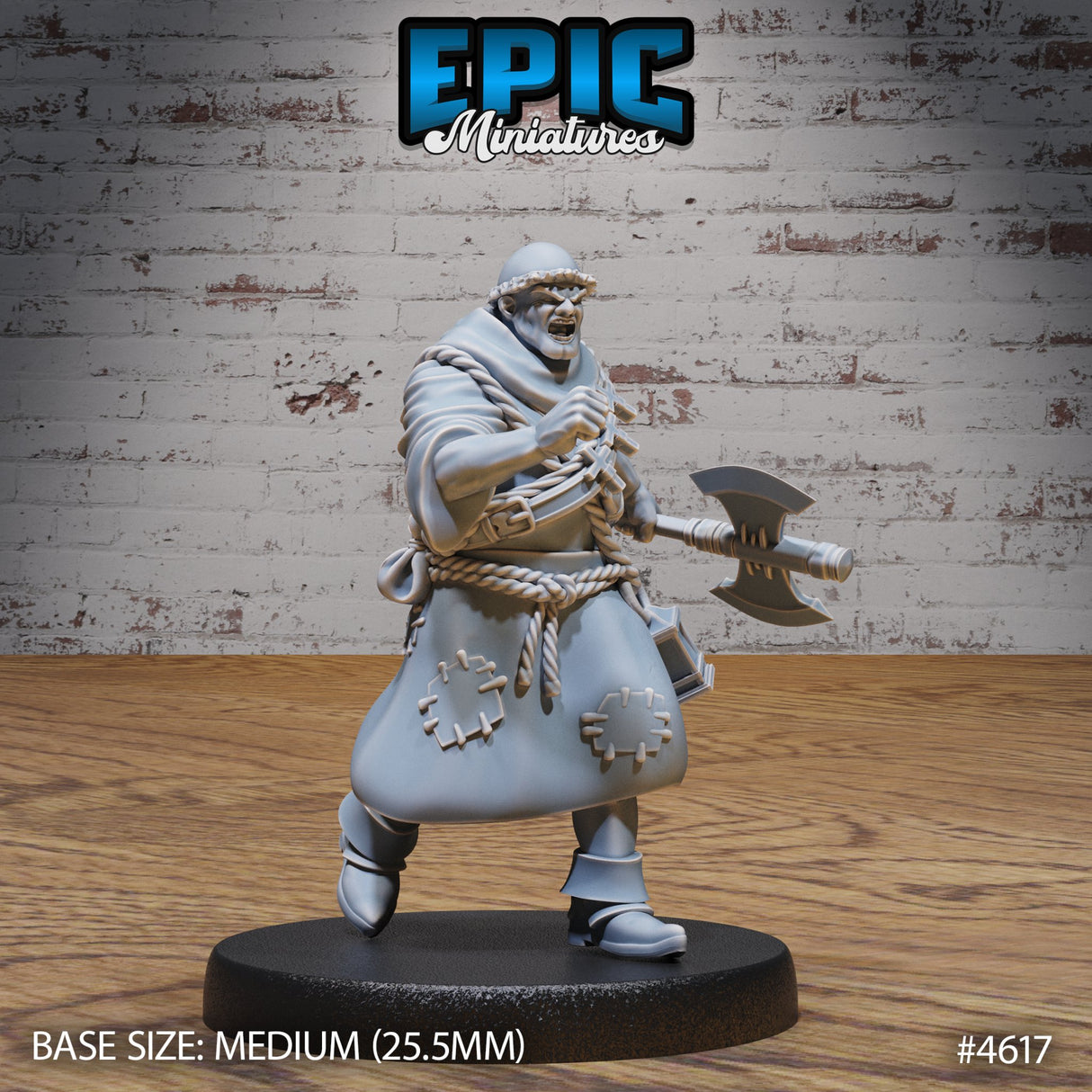 Medieval Cleric Monk Miniatures - Mini Megastore