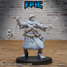 Medieval Cleric Monk Miniatures - Mini Megastore