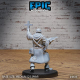 Medieval Cleric Monk Miniatures - Mini Megastore