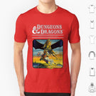 Mens Classic D&D art shirt with dragon - Mini Megastore