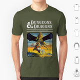 Mens Classic D&D art shirt with dragon - Mini Megastore