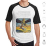 Mens Classic D&D art shirt with dragon - Mini Megastore