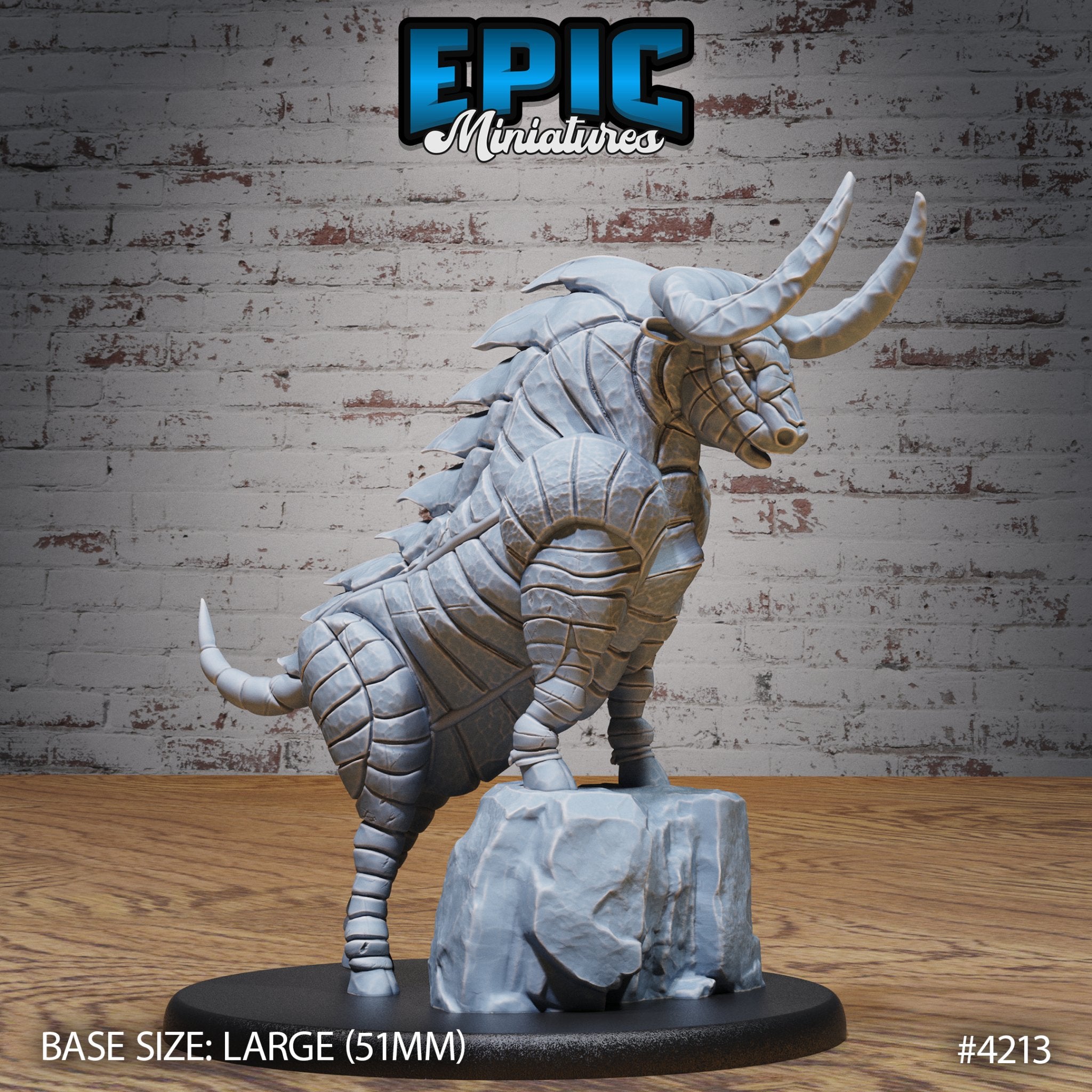 Metal Bull Gorgon Miniature - Mini Megastore